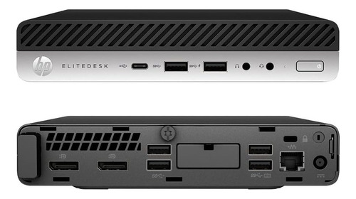 Mini Hp Elitedesk 705g4 Amd Ryzen 5 2400 16g Ram 512g Ssd (Reacondicionado)
