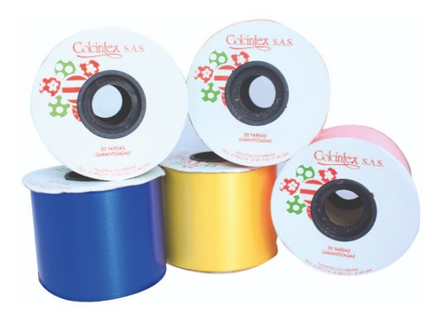 Cinta Decorativa Arreglos Florales 7 Cm X 50yardas