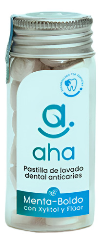 Pasta Dental Aha Sonríe Menta Y Boldo Con Flúor 64g - 1 Mes