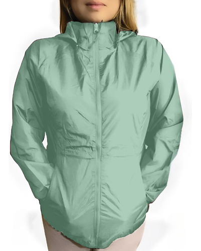 Chaqueta Outdoor Corta Viento Mujer Termica Impermeable