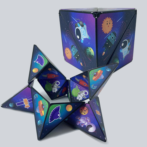 Cubo Mágico De Descompresión Magnética 3d Juguetes Para Niño