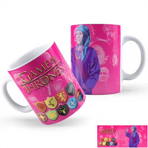 Taza Cerámica Game Of Thrones - Olenna Tyrell Calidad