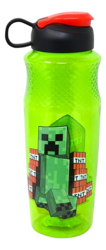 Minecraft Botella De Agua De 887 Ml (30 Oz)