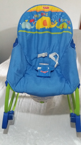 Imagen 2 de 5 de Silla Mecedora Y Vibradora Fisher Price, Usada