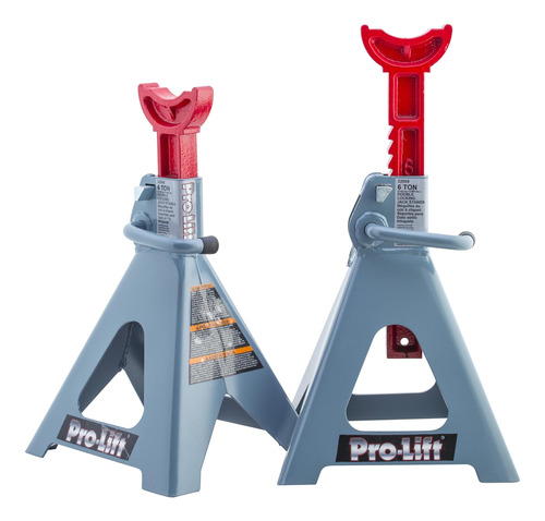 Pro-lift Heavy Duty 6 Ton Jack Stands Par - Pasadores De Blo