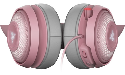 Imagen 7 de 10 de Auriculares Gamer Razer Kraken Kitty Edition Usb Chroma Rgb