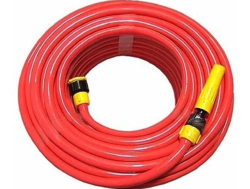 Imagem 2 de 3 de Conjunto De Mangueira Com 5 Metros Bico E Engate Resistent