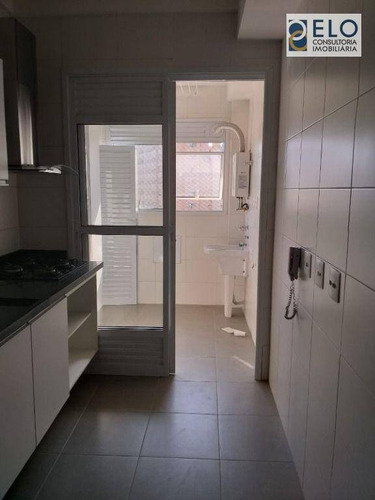 Imagem 10 de 30 de Apartamento Com 2 Dormitórios Para Alugar, 80 M² Por R$ 4.200,00/mês - Pompéia - Santos/sp - Ap1178