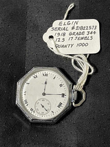 Reloj De Bolsillo Elgin 1918