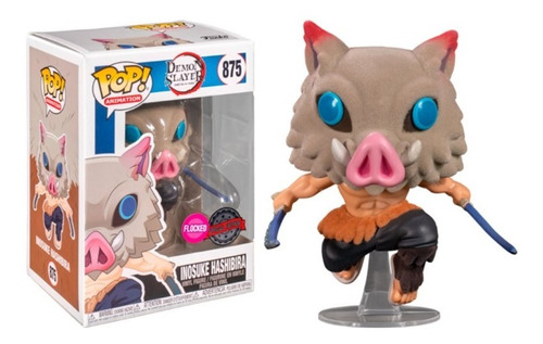 Funko Pop Demon Slayer Inosuke Flocked Special Edition