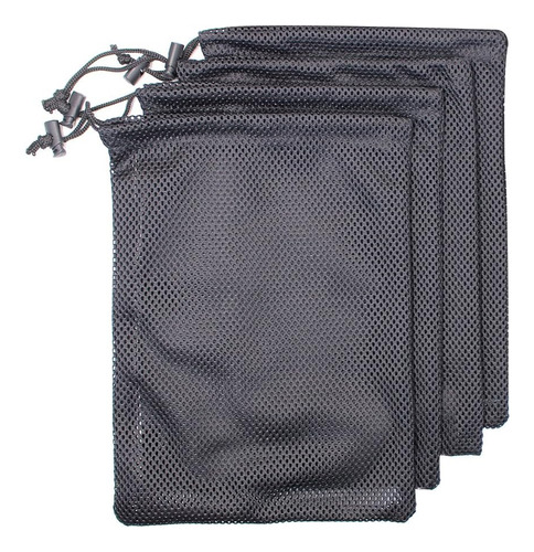 4 Pcs Multiusos De Nylon De Malla Cordón De Almacenami...