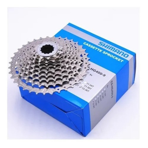 Imagem 2 de 3 de Cassete 9v Shimano Hg400 12/36d