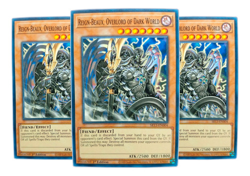 Yugi-oh! Reign-beaux Overlord Of Dark World Sr13-en004 Comun