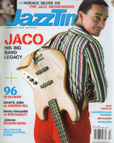 Revista Jazztimes Apr 2006 Jaco Pastorius Big Band Legacy
