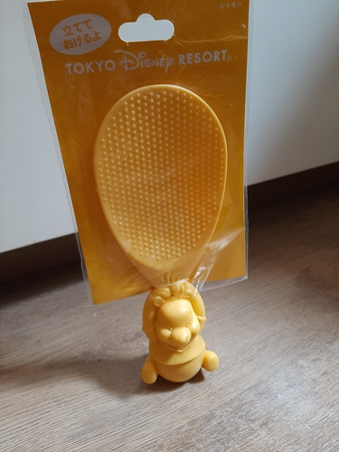 Shamoji Colher Japonesa Fica De Pé Urso Pooh Disney Japão 