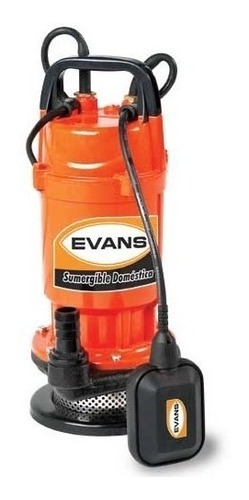 Bomba Sumergible Agua Limpia 3/4hp 1pul Evans Envio Gratis