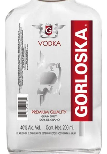 Pack De 6 Vodka Gorloska 200 Ml