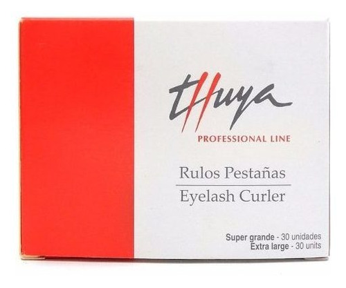 Thuya Bigudies Rulos Permanente Pestañas X30 Super Grandes