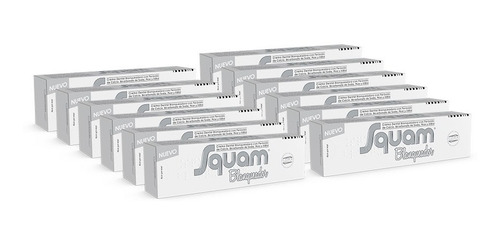 Squam 12 Cremas Dentales Blanqueador X 60gr