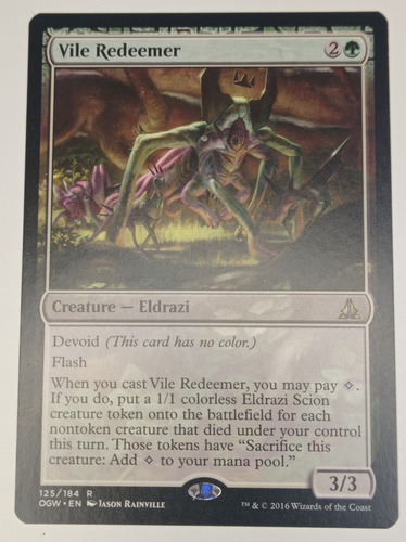 Carta Magic Vile Redeemer [oath Of Gatewatch] Mtg Eldrazi