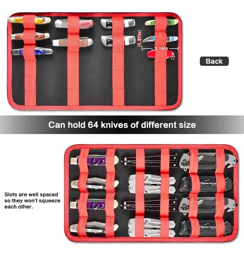 Expositor De Cuchillos Para Más De 64 Navajas De Bolsillo, C