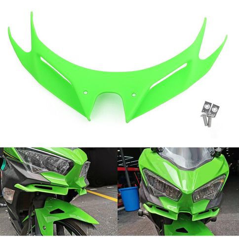 Spoiler De Carreras De Delantero Verde