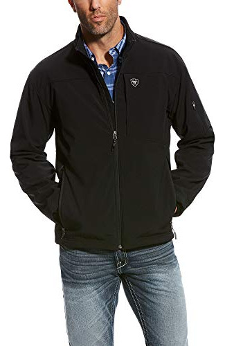 Vernon 2.0 Chaqueta Ariat Hombres De Caparazón Blando, Negro