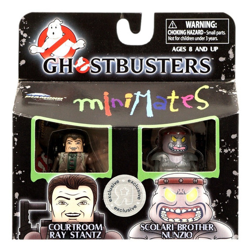 Minimates Ghostbusters Courtroom Ray S & Scolari Brother N