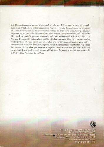 (*) La Conmemoración De La Revolución De Mayo - Edulp Fahce