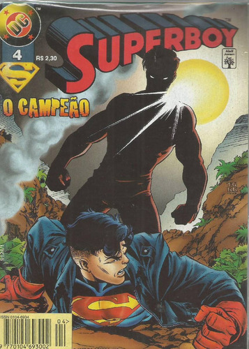 Superboy 04 2ª Serie - Abril 4 - Bonellihq Cx09 B19