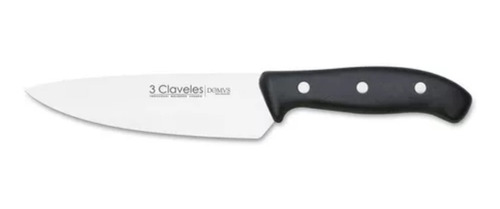 Cuchillo 3 Claveles Para Chef Hoja Inox Largo 15 Cms Domvs