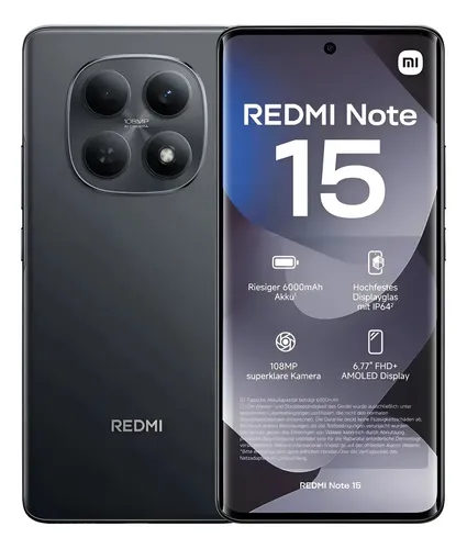Celular Xiaomi Redmi Note 15 4g (128) - Versão Global