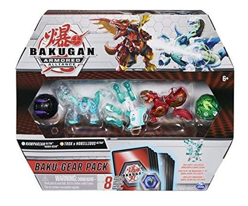 Bakugan Baku-gear 4-pack, Nillious Ultra Con Cy4n R