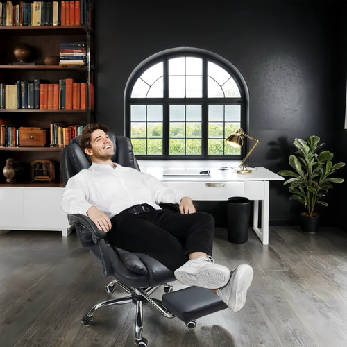 Silla Ejecutiva Eoland Gerencial Ergonomica Negra