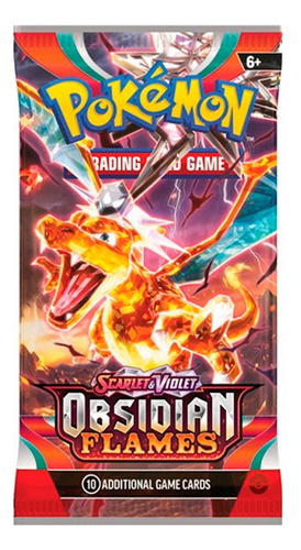 Pokémon Sobre Obsidian Flames Original Ingles