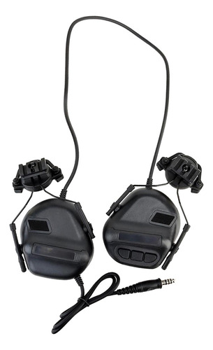 Capacete Tático Headset Headphone Heavy Duty Proteção
