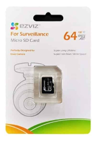 Camara Seguridad Wifi Ezviz H6c 4mp Audio Con Microsd 64gb