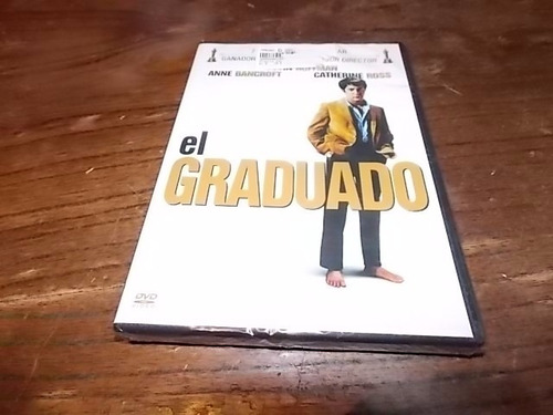 Dvd Original El Graduado - Bancroft Hoffman - Sellada!!!
