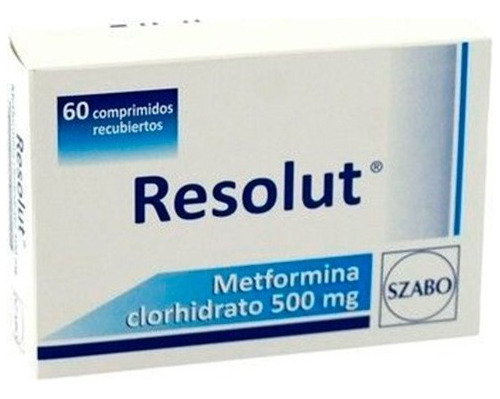 Resolut® 500mg X 60 Comprimidos - Metformina