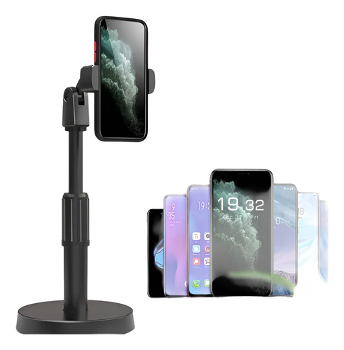 Base Para Celular Multiproposito Negro