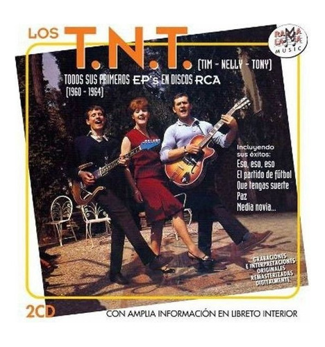 Los Tnt Todos Sus Primeros Ep's (1960-1964) Import Cd X 2