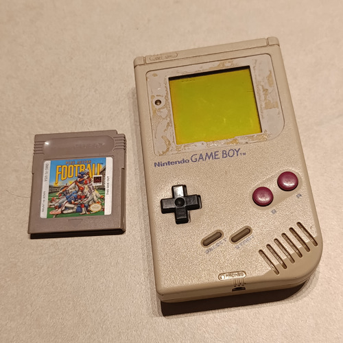 Gb Dmg Consola Nintendo Game Boy Clásica Con Juego Football Gris (Usado)