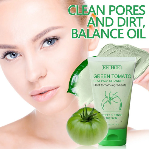 La Mascarilla Facial R Green Tomato Limpia Y Repara Profunda