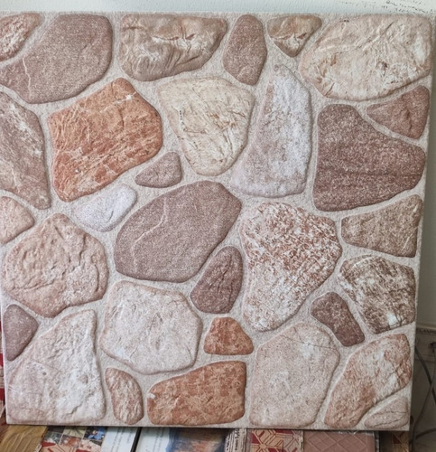 Ceramica Piedra De Rio Beige 60x60 1era Calidad