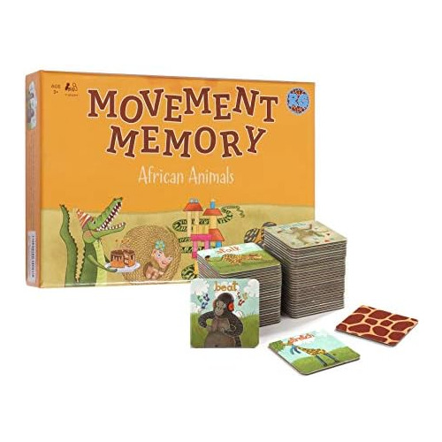 Movement Memory Game For Toddlers & Kids  Educational M...