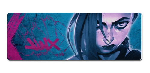 Imagen 1 de 6 de Mousepad Xl (80x28,5cm) Lol Cod:002 - Jinx
