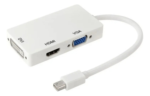 Convertidor 3 En 1 Mini Displayport A Hdmi/vga/dvi C/cable