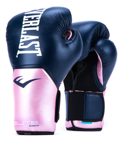 Guantes De Box Everlast Prostyle Elite Trn Azul/rosado