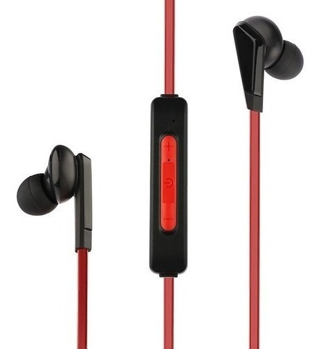 Auriculares Bluetooh Lenovo Sport In Ear He01 Rojo Garan