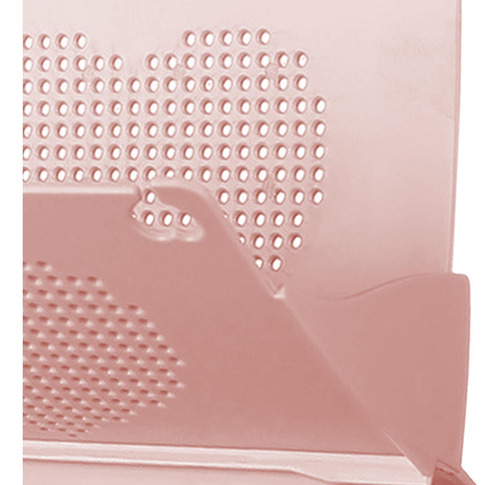 Estante De Almacenamiento De Escritorio Soporte De Rosado